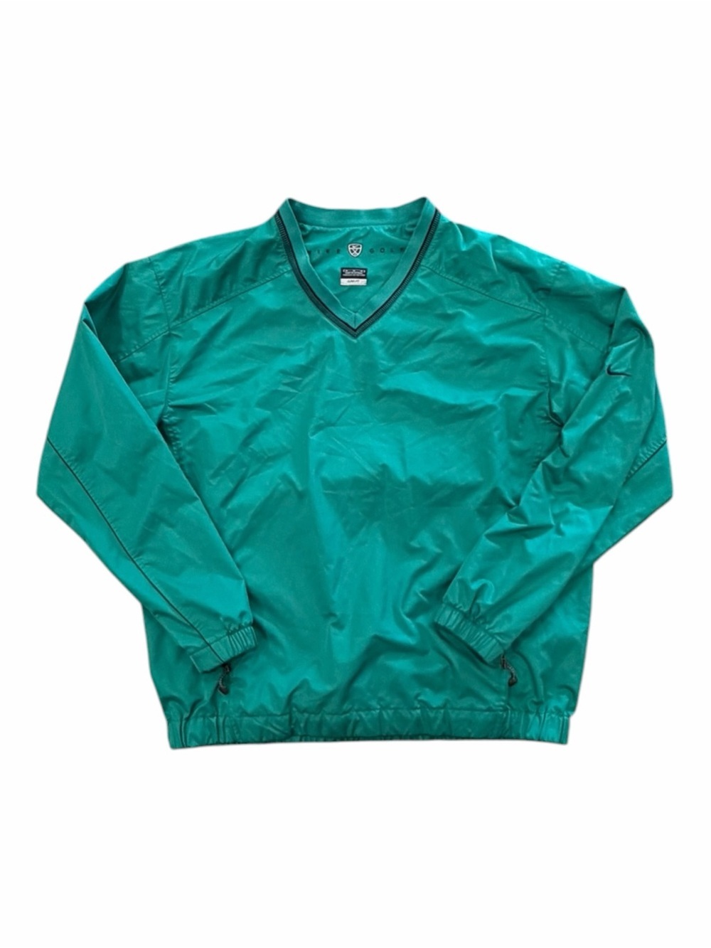 Nike Golf Clima-Fit Green Windbreaker Pullover Jacket M